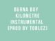 Burna boy – Kilometre Instrumental (Prod by Toblez)